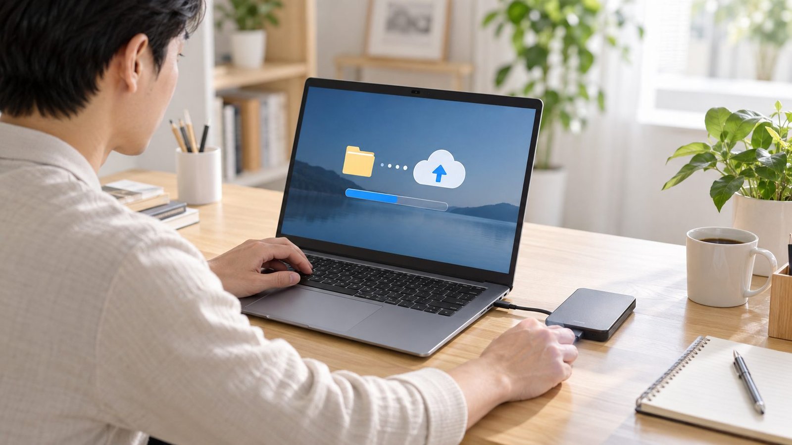컴퓨터 파일 자동 백업: OneDrive 설정과 수동 사본 복원 확인